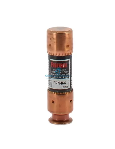 Fusible Eaton frn-r-6 6a na, fusetron, clase de retardo de tiempo